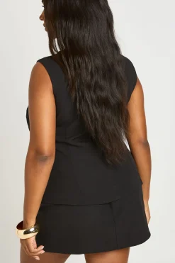 Jupe Mini Ajustée Grande Taille
