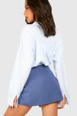 Jupe mini asymétrique sur mesure