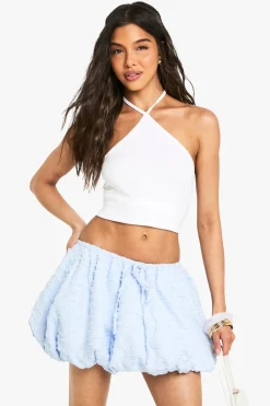 boohoo Jupe mini bouffante texturée<Femme Jupes|Jupes