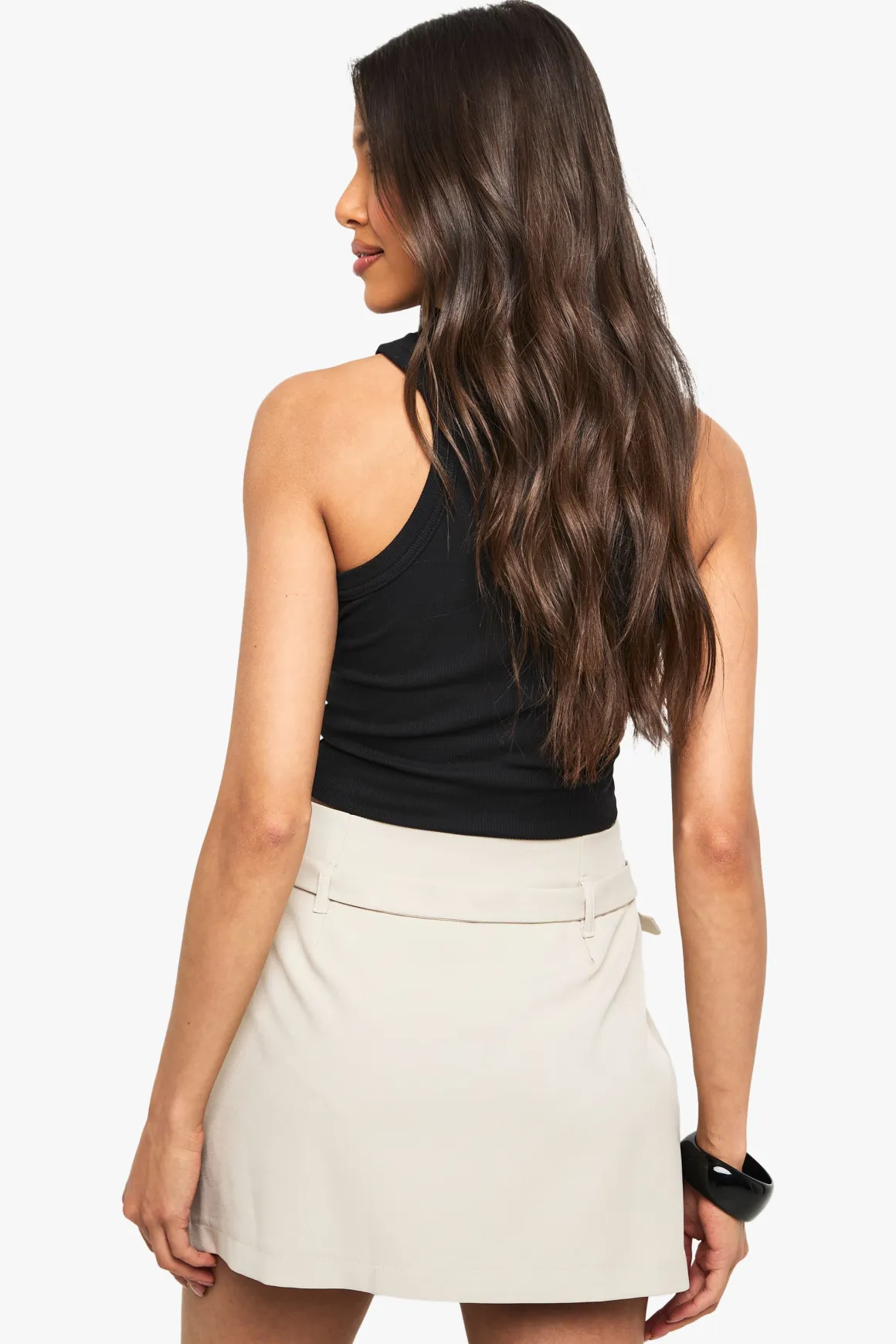 Jupe Mini de Tennis Ceinturée Sur Mesure