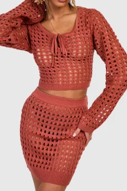 Jupe Mini en Crochet