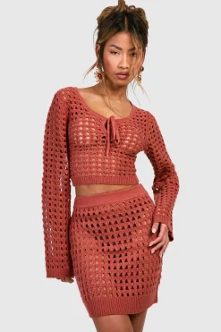 Jupe Mini en Crochet