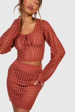 Jupe Mini en Crochet