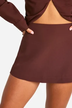 Jupe Mini En Crêpe Petite