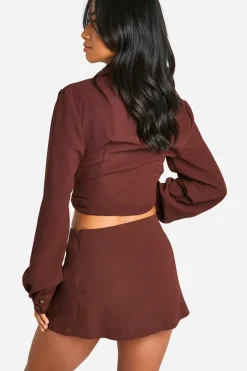 Jupe Mini En Crêpe Petite