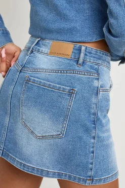 Jupe Mini En Denim
