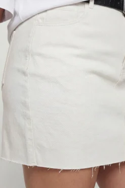 Jupe mini en denim Plus