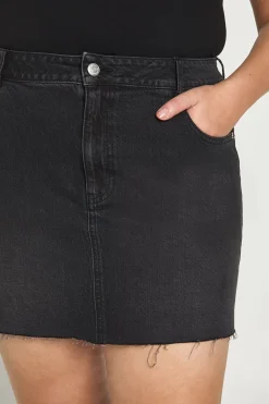 Jupe Mini en Denim Plus