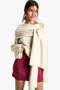 Jupe Mini Look Suédé