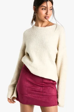 Jupe Mini Look Suédé