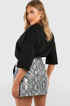Jupe Mini Look synthétique Plus