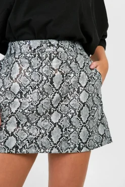 Jupe Mini Look synthétique Plus