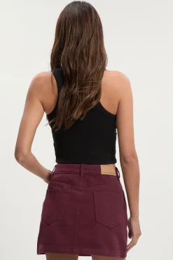 Jupe mini ornée