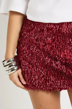 Jupe Mini à Paillettes