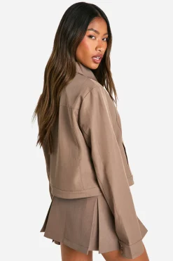 Jupe mini plissée sur-mesure