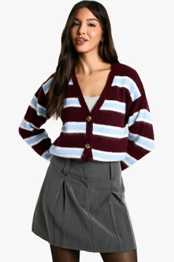 Jupe mini plissée unicolore