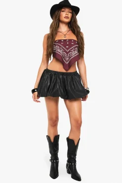 boohoo Jupe Mini Puff Ball en synthétique<Femme Jupes|Jupes