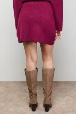 Jupe Mini Tricotée