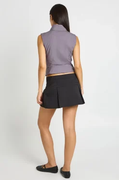 boohoo Jupe Plissée En Crêpe<Femme Tailleurs|Jupes