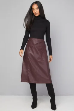 Wallis Jupe Portefeuille Plissée en synthétique<Femme Jupes|Jupes