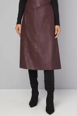Wallis Jupe Portefeuille Plissée en synthétique<Femme Jupes|Jupes