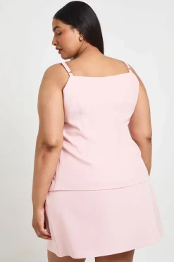 Jupe-short Ajustée Grande Taille