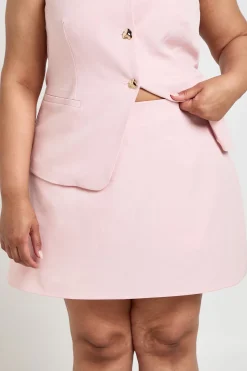 Jupe-short Ajustée Grande Taille