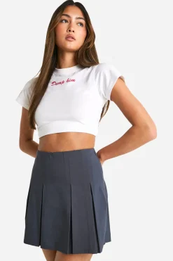 Jupe-short Avec Pinces Devant