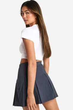 Jupe-short Avec Pinces Devant