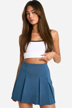 boohoo Jupe-short Avec Pinces Devant<Femme Shorts