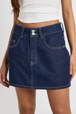 Jupe-short En Denim