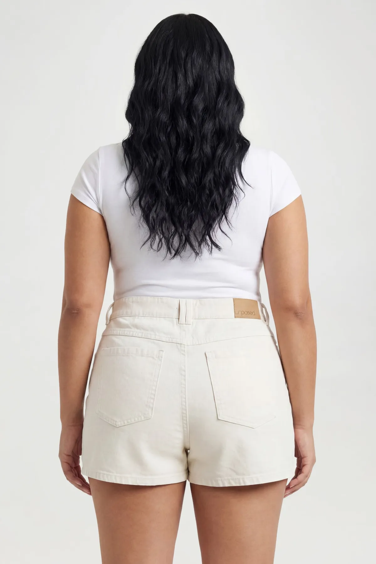 boohoo Jupe-short En Denim Grande Taille<Femme Denim|Shorts