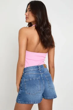 Jupe-short En Denim Petite