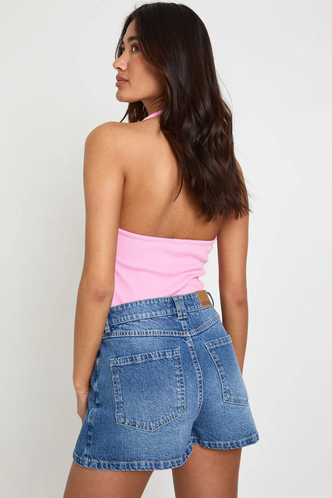 Jupe-short En Denim Petite