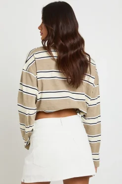 boohoo Jupe-short En Jean Mini<Femme Denim|Tons Neutres