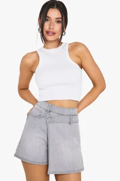 Jupe-short En Jean Tall