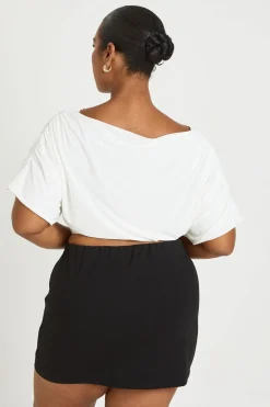 boohoo Jupe-short En Jersey Basic Plus<Femme Basiques|Shorts