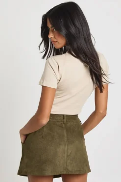 boohoo Jupe-short En Synthétique<Femme Shorts
