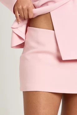 boohoo Jupe-short Mini Ajustée<Femme Tailleurs|Shorts