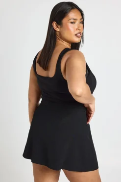 Jupe-short Mini Ajustée Grande Taille