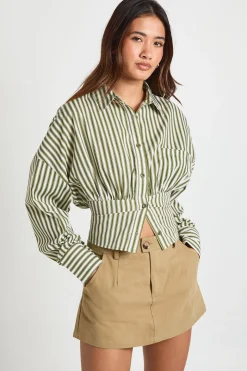 Jupe-short Mini En Sergé
