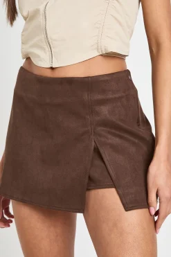 Jupe-short Mini En Synthétique