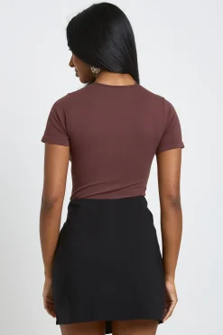 Jupe-short Portefeuille En Bengaline