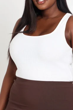 Jupe Évasée Grande Taille En Bengaline Avec Fente