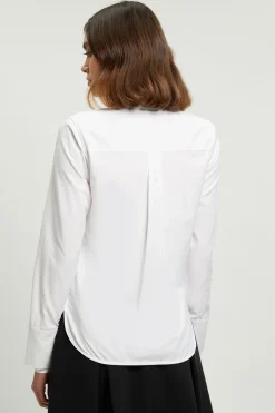 KarenMillen La chemise boutonnée en coton tissé The Founder<Femme Tops