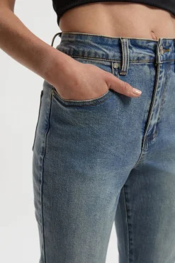 La Petite Jean Évasée Taille Haute