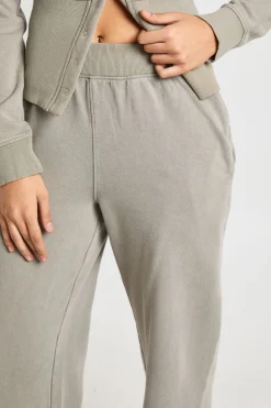 Lavé, à ourlet profond, à boutons-pression, bomber, sweatshirt, survêtement