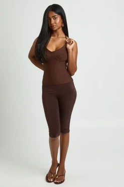 Legging Capri À Double Couche