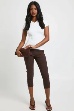 Legging Capri 3/4 En Bengaline