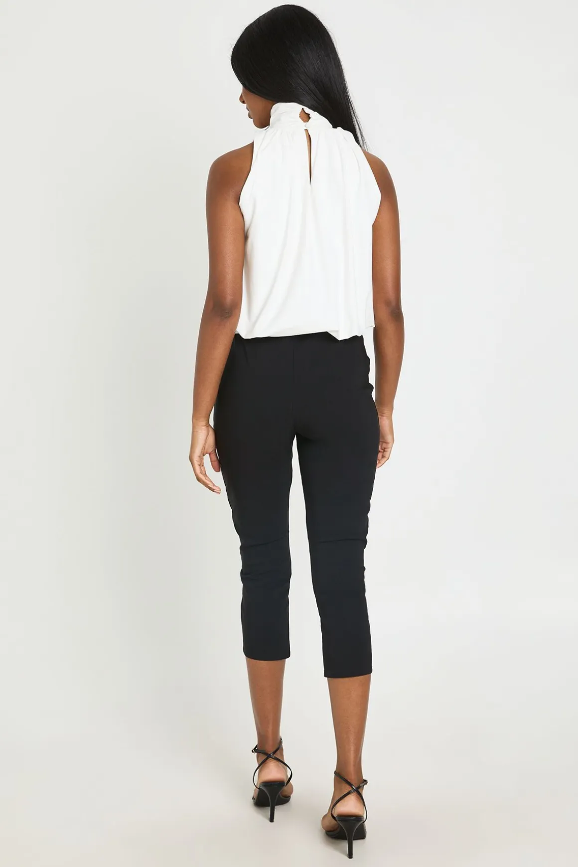Legging Capri 3/4 En Bengaline